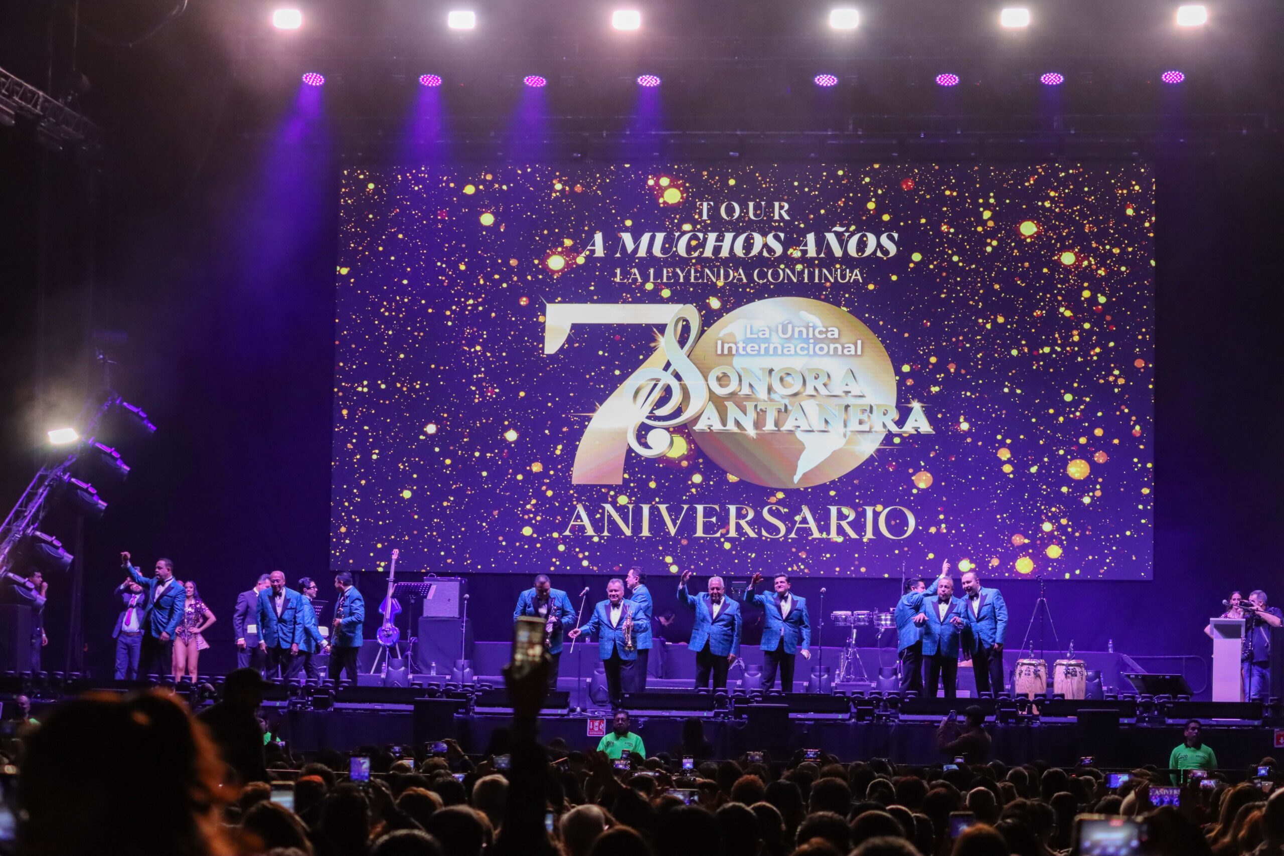 70 AÑOS DE LA INTERNACIONAL SONORA SANTANERA EN LA ARENA CDMX